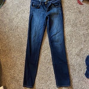 8 extra long American eagle skinny jeans